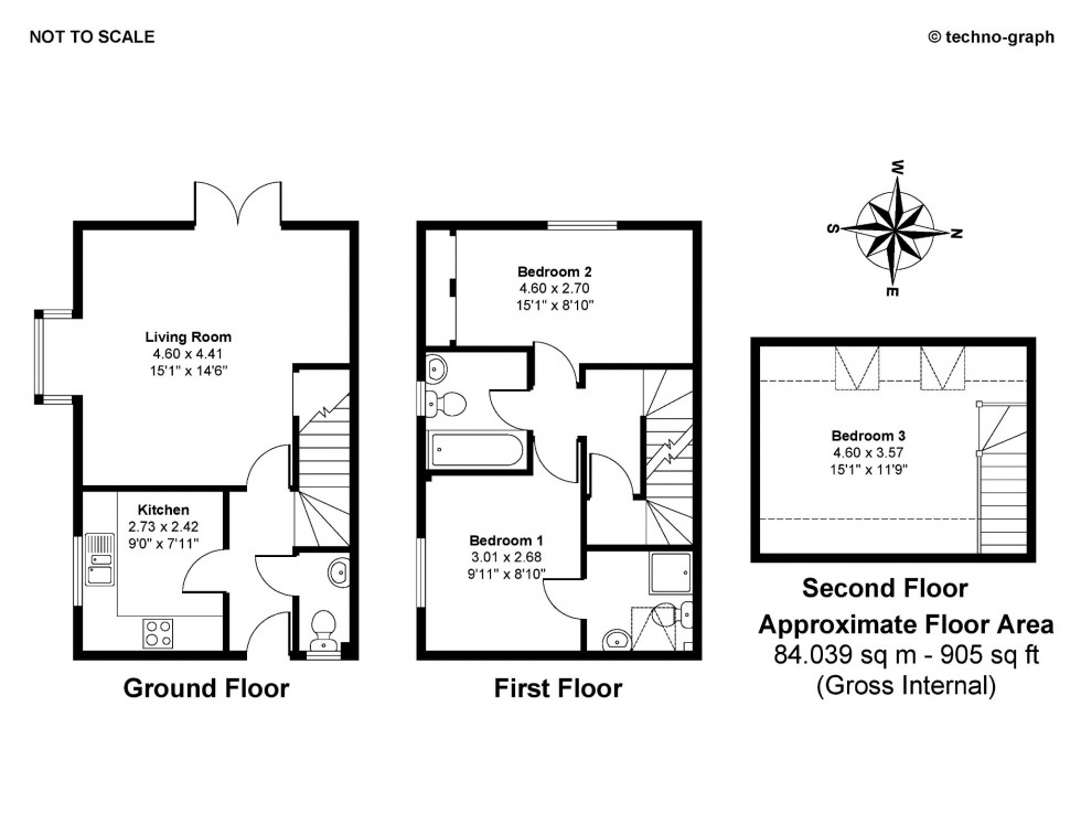 Floorplan for Ray Park Avenue Maidenhead Berkshire