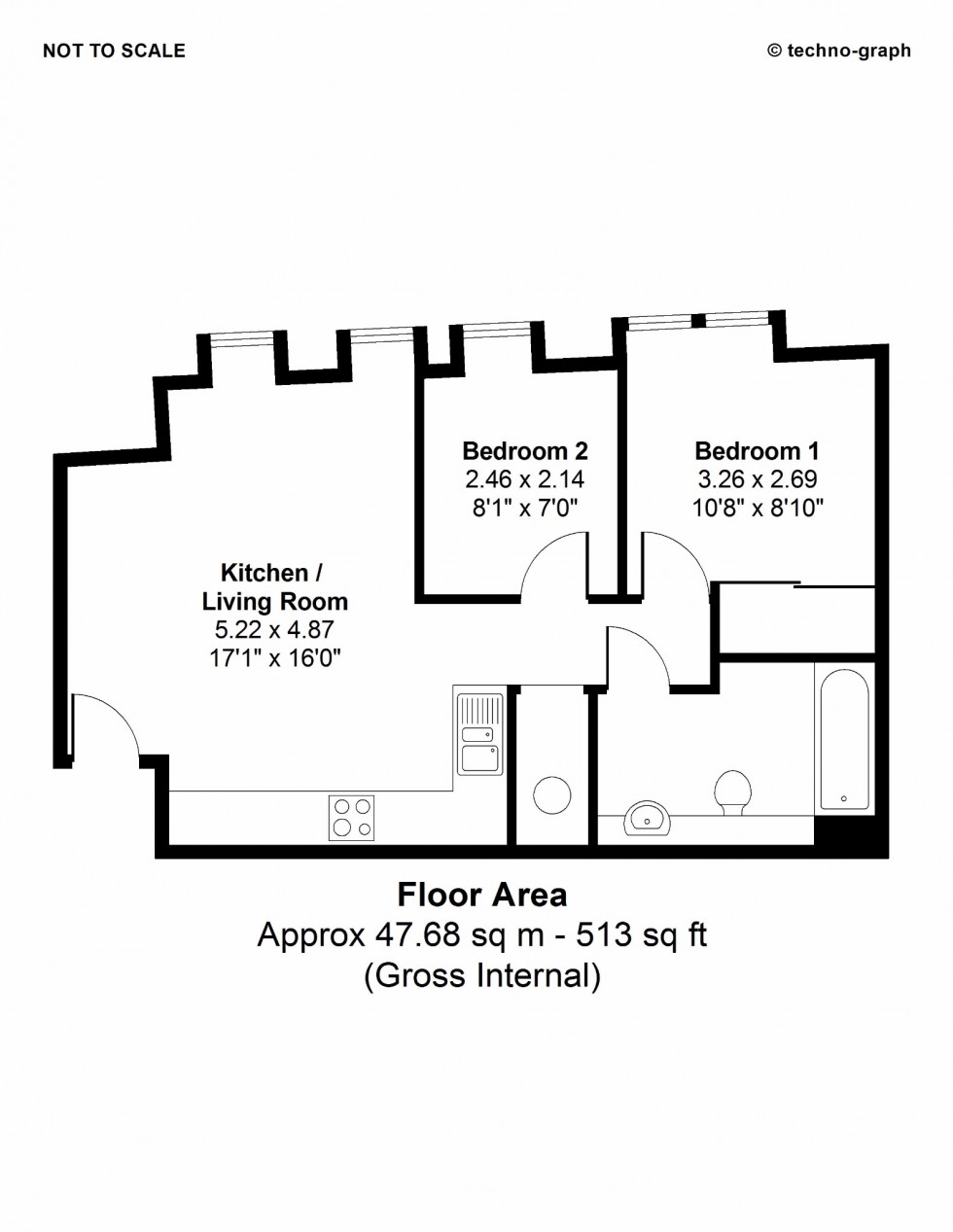 Floorplan for King Street, Maidenhead, Berkshire