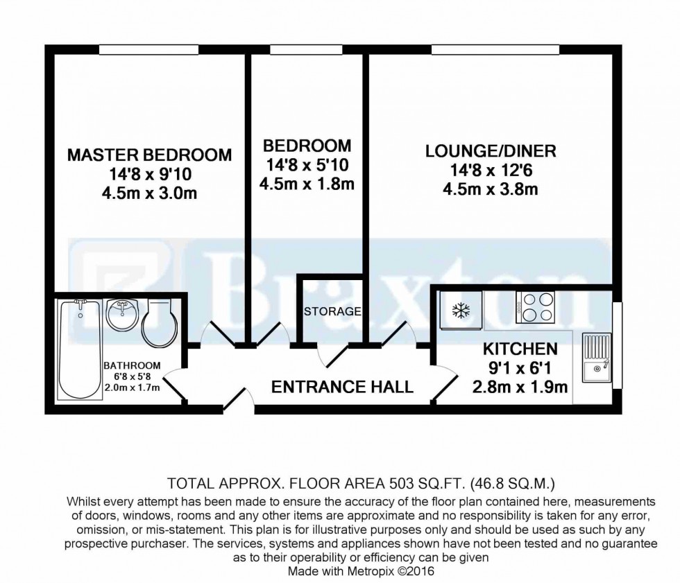 Floorplan for Missenden Gardens, Burnham, Buckinghamshire