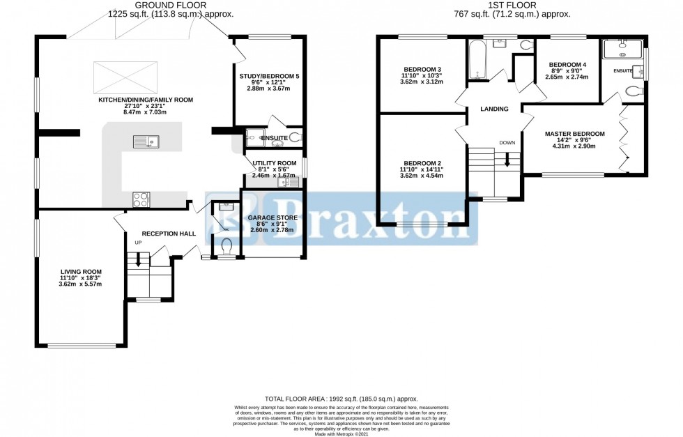 Floorplan for Thames Crescent, Maidenhead