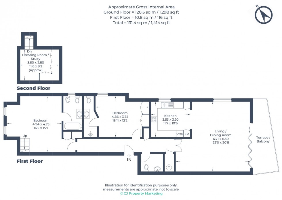 Floorplan for Ray Mead Road, Maidenhead