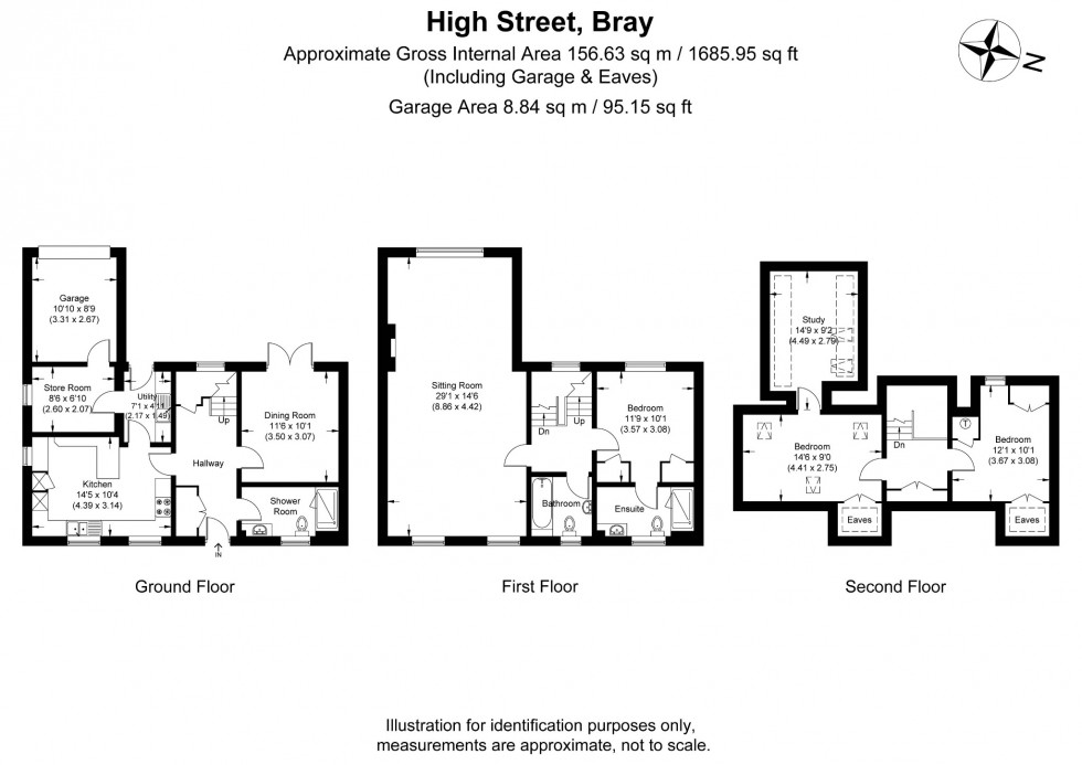 Floorplan for High Street, Bray, Maidenhead
