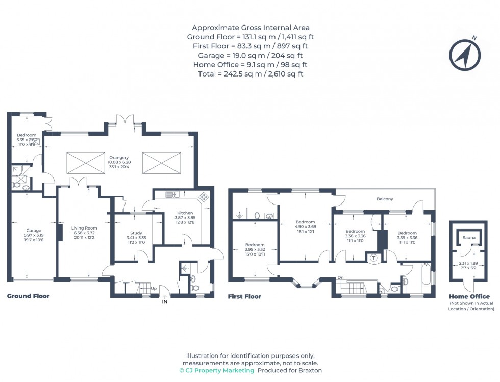 Floorplan for Courthouse Road, Maidenhead