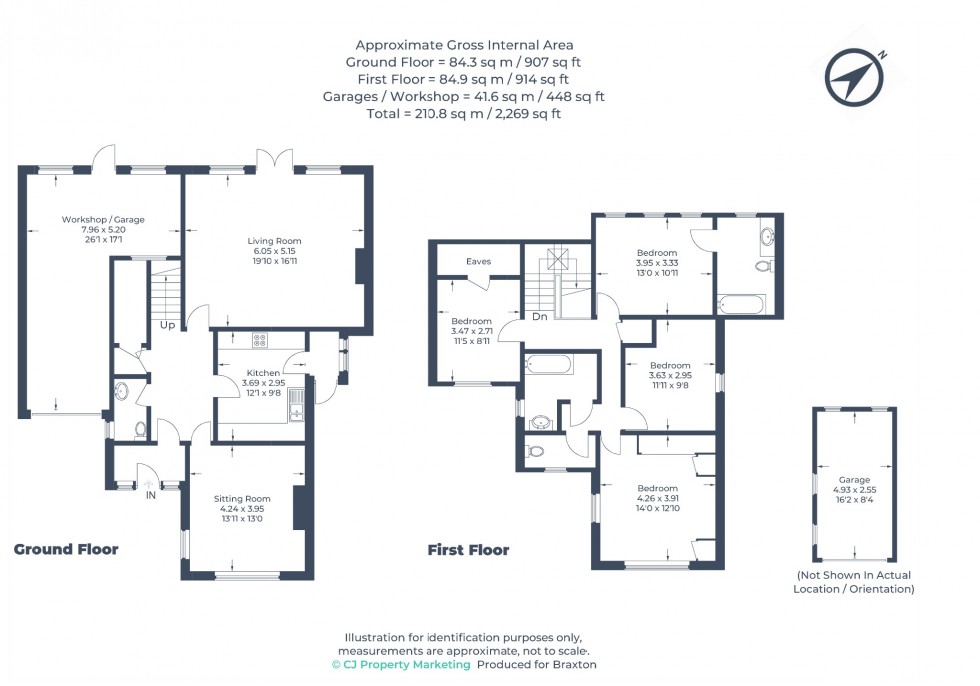 Floorplan for Harvest Hill Road, Maidenhead