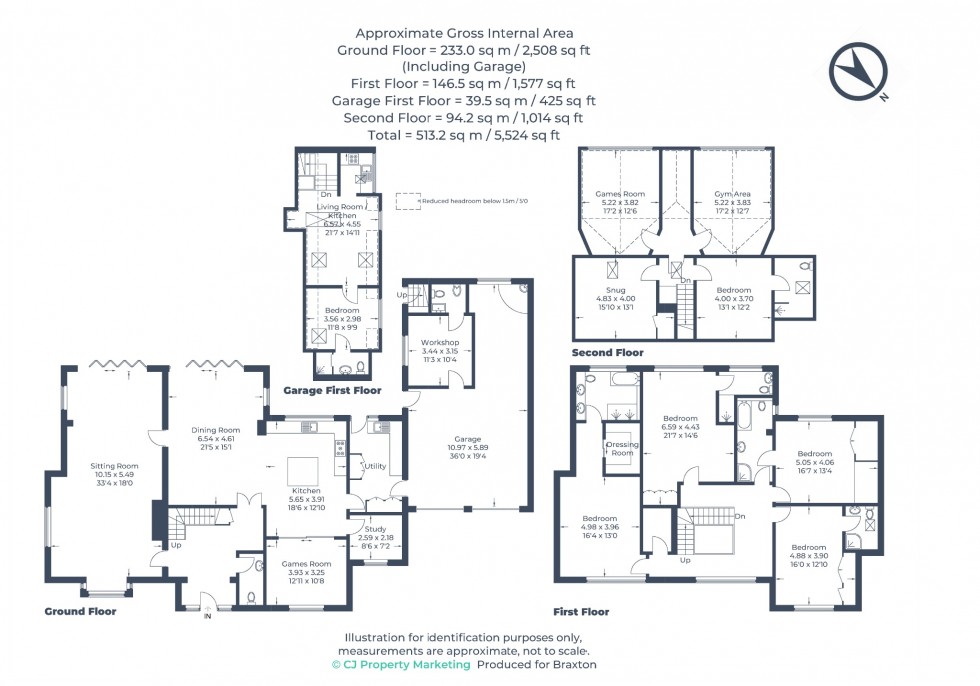 Floorplan for White Waltham, Maidenhead