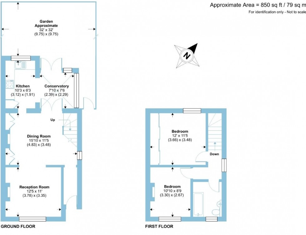 Floorplan for Belmont Road, Maidenhead