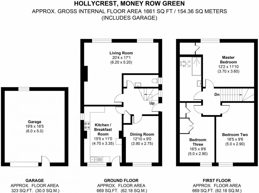 Floorplan for Moneyrow Green, Holyport, Maidenhead