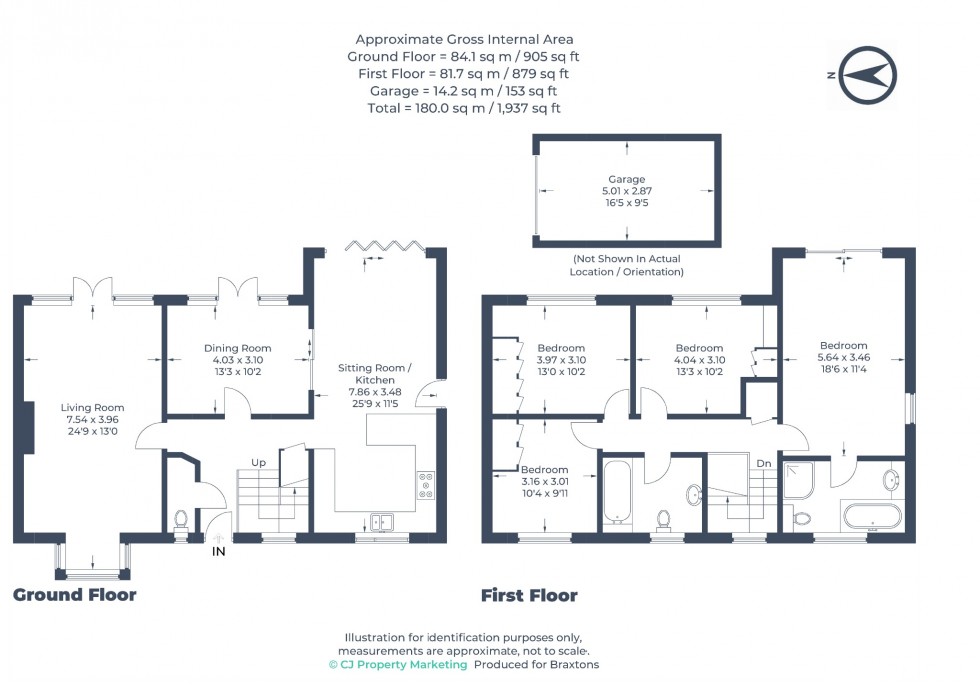 Floorplan for Lower Cookham Road, Maidenhead