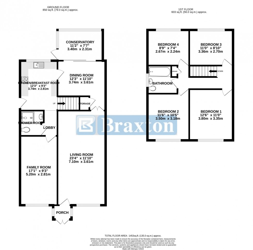 Floorplan for Close To Town & Station, Maidenhead