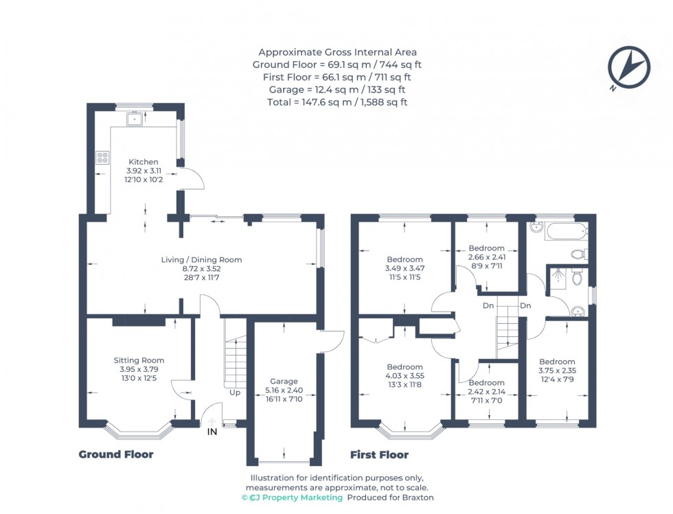 Floorplan for St Lukes Road, Maidenhead