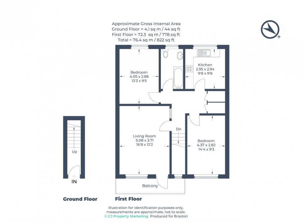 Floorplan for Aldebury Road, Maidenhead