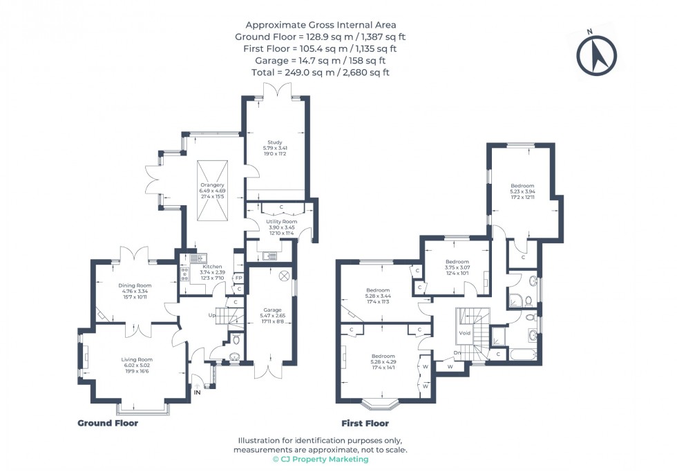 Floorplan for Castle Hill Terrace, Maidenhead