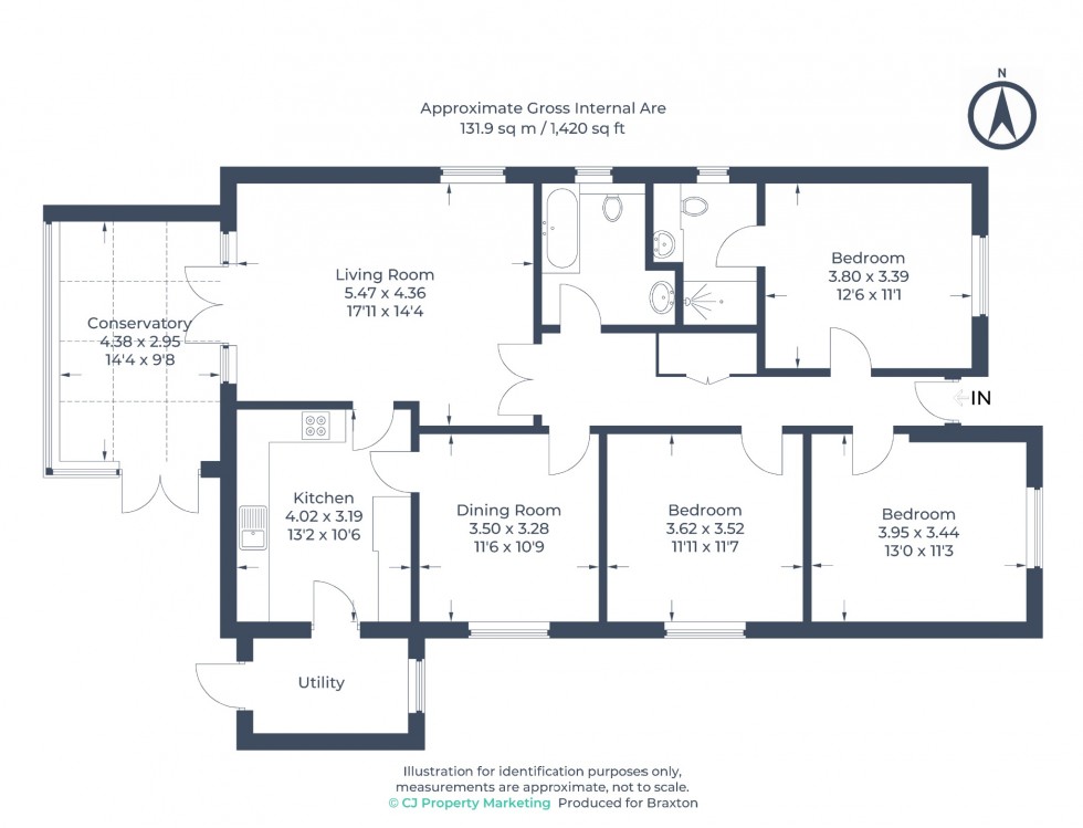 Floorplan for Edith Road, Maidenhead