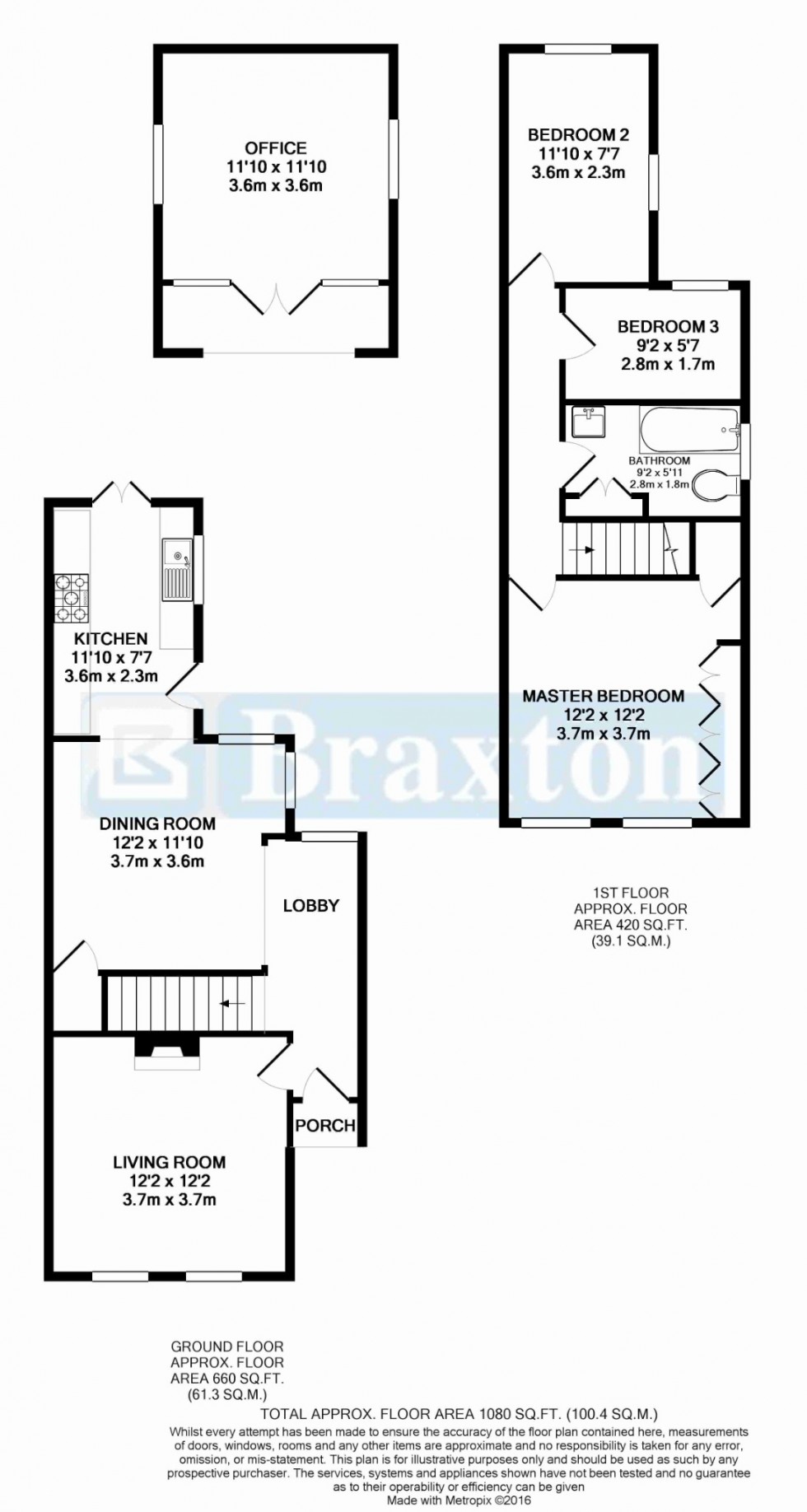 Floorplan for Cromwell Road, Maidenhead