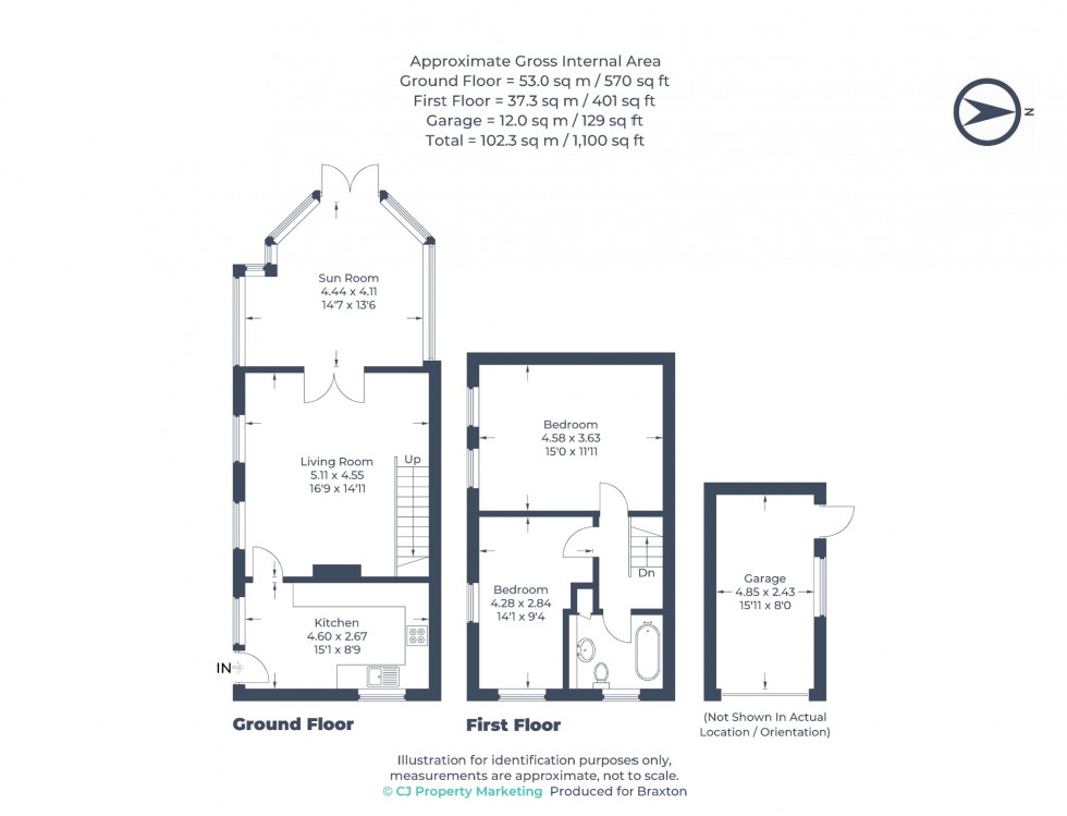 Floorplan for Close to town centre, Maidenhead