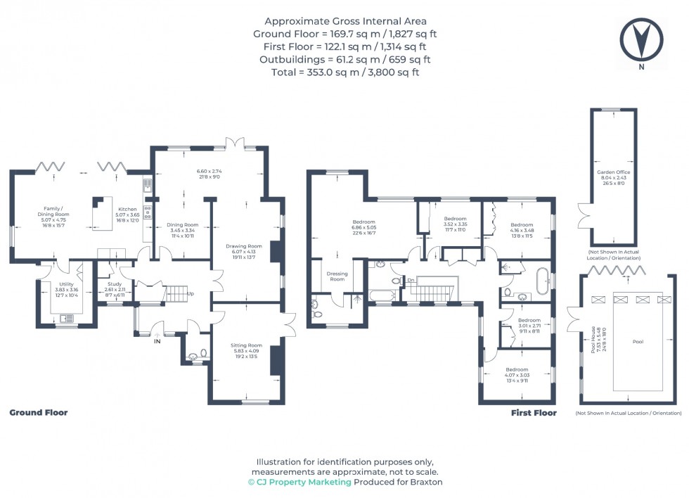 Floorplan for Pinkneys Drive, Maidenhead