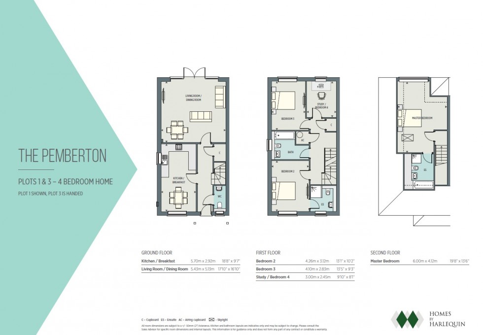 Floorplan for New Home, Furze Platt, Maidenhead