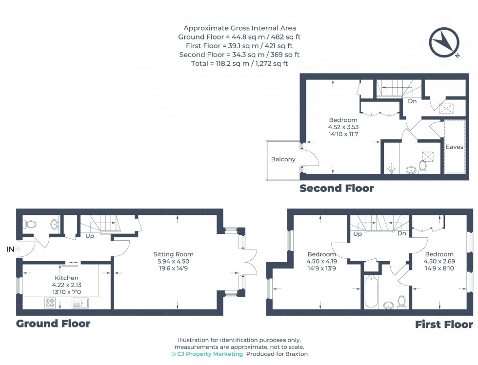 Floorplan for Kingfisher Drive, Maidenhead