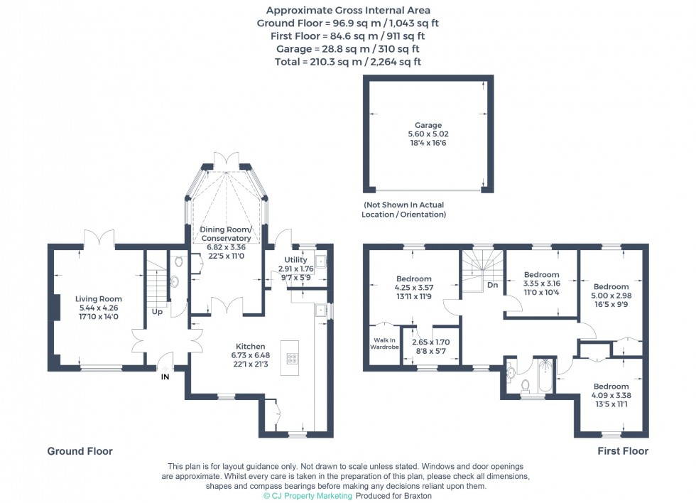 Floorplan for Ascot Road, Holyport, Maidenhead