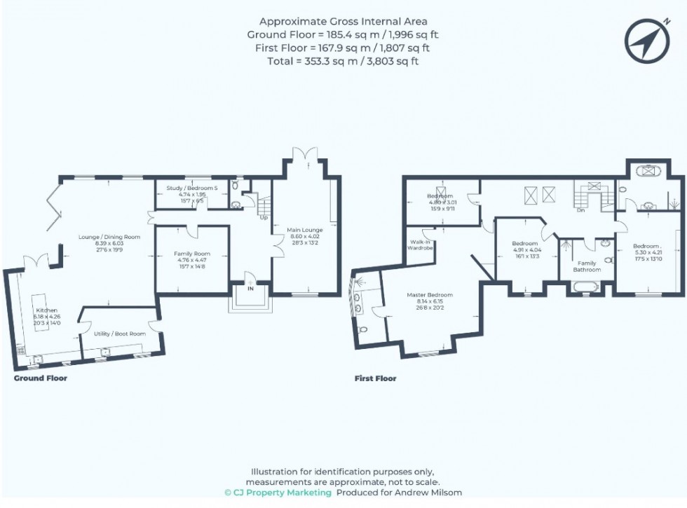 Floorplan for Islet Park Drive, Maidenhead