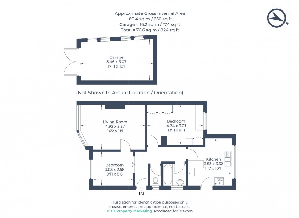 Floorplan for Kenwood Close, Maidenhead