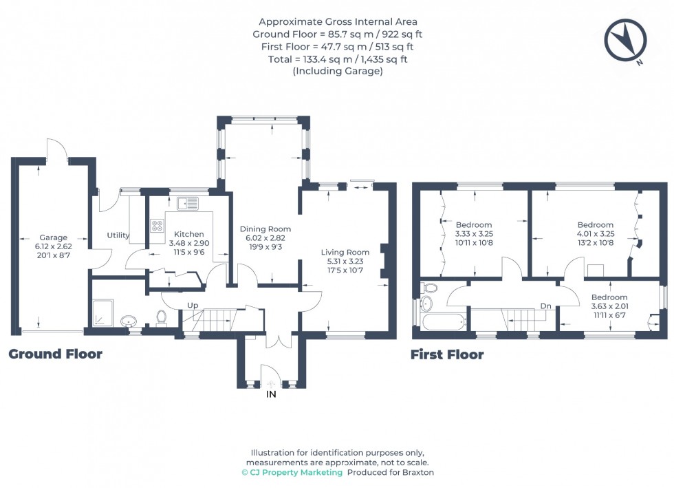 Floorplan for Braywick Road, Maidenhead