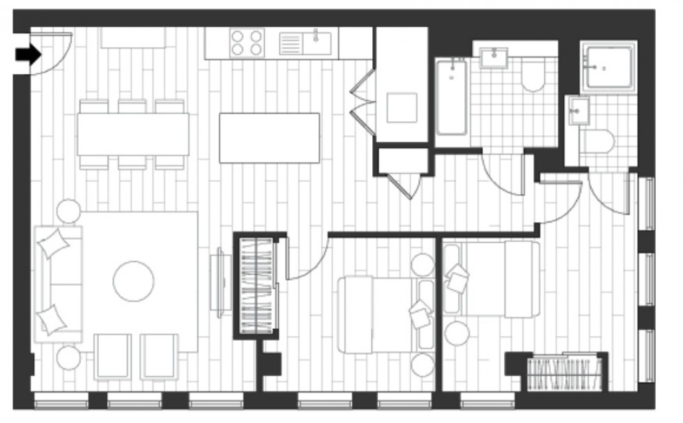 Floorplan for Queen Street, Maidenhead, Berkshire